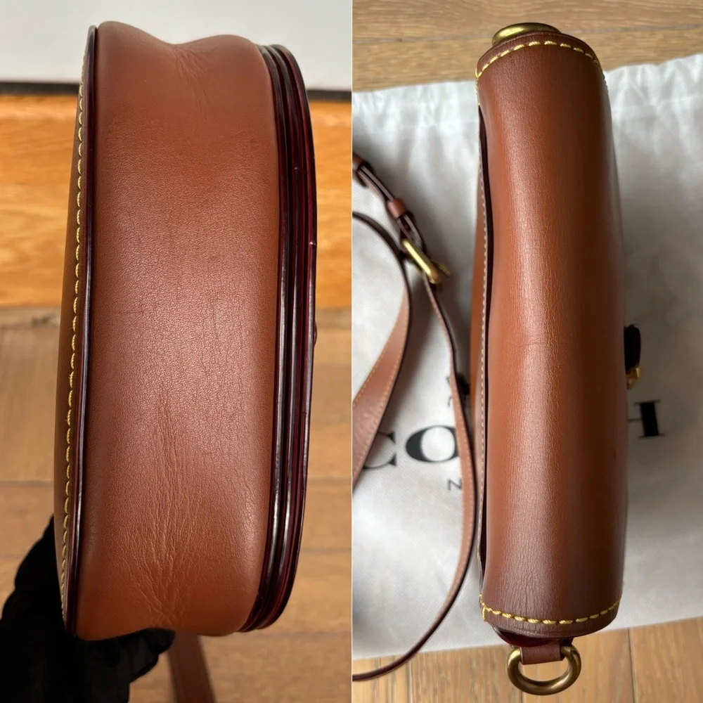 COACH 1941 Glovetanned Leather Saddle Bag